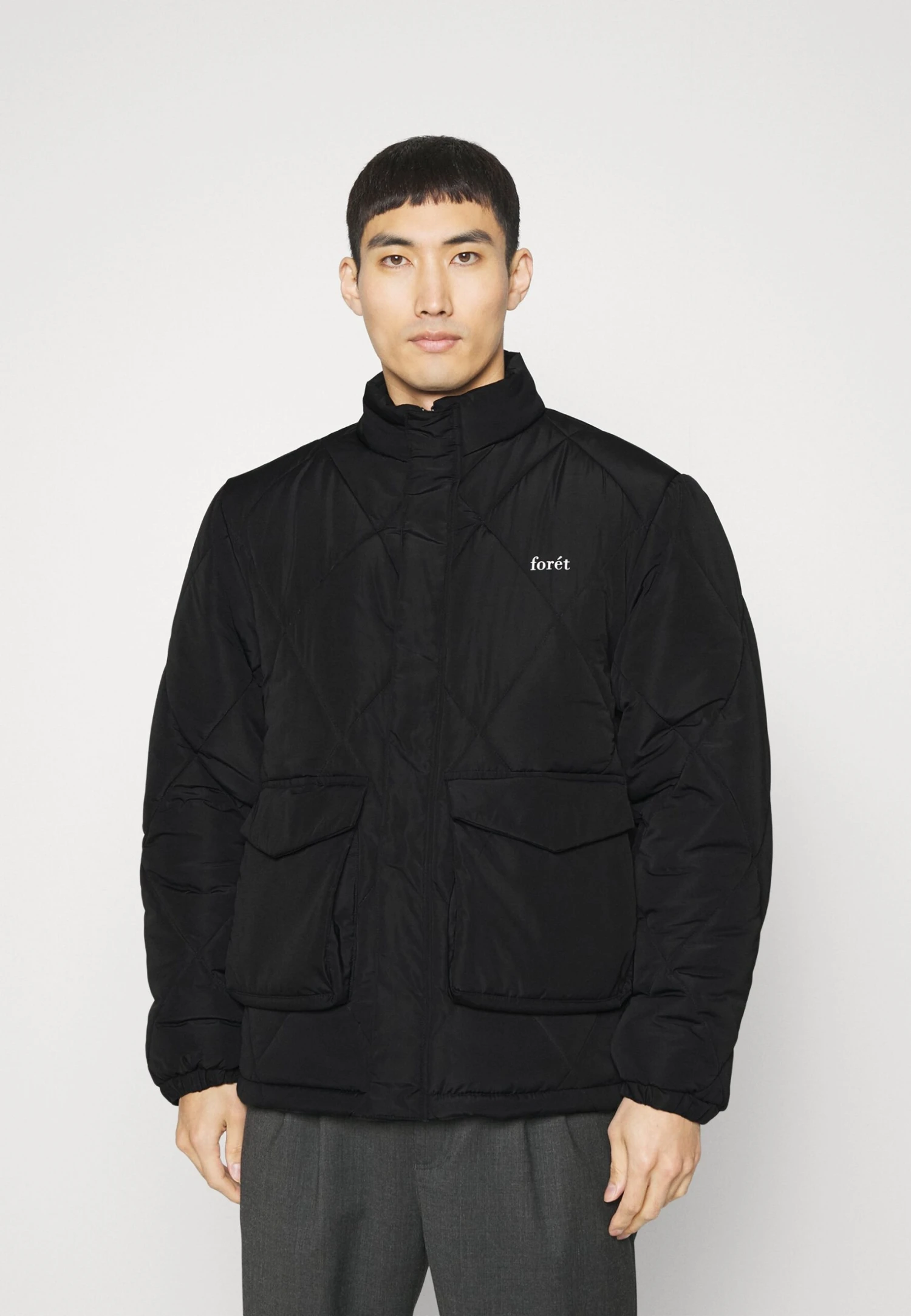 Foret Pampa Puffer Jacket - Winter Jacket - Black