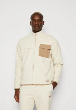 Hollister Co. Exterior Cozy - Fleece Jacket - Cream