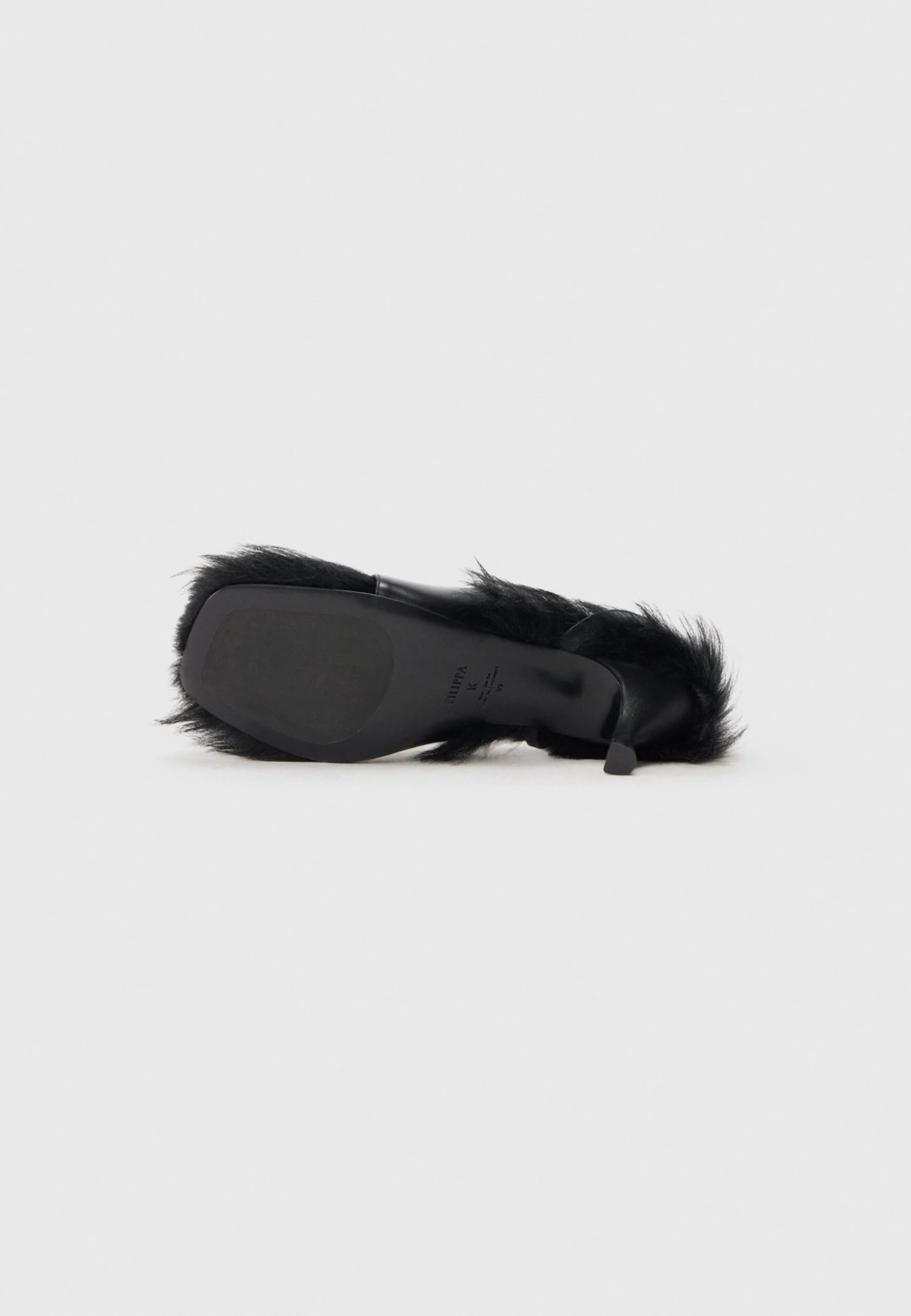 Filippa K Heeled Mules - Black - Image 5