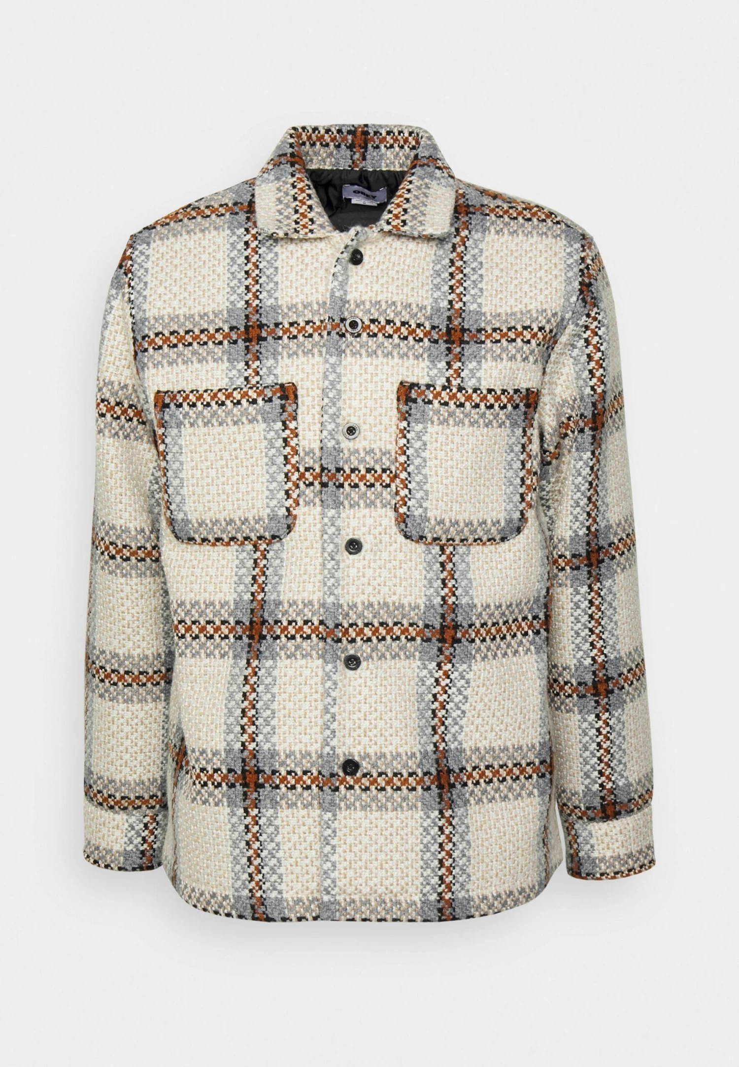 Obey Clothing District Shirt Jacket - Summer Jacket - Irish Cream - Image 7
