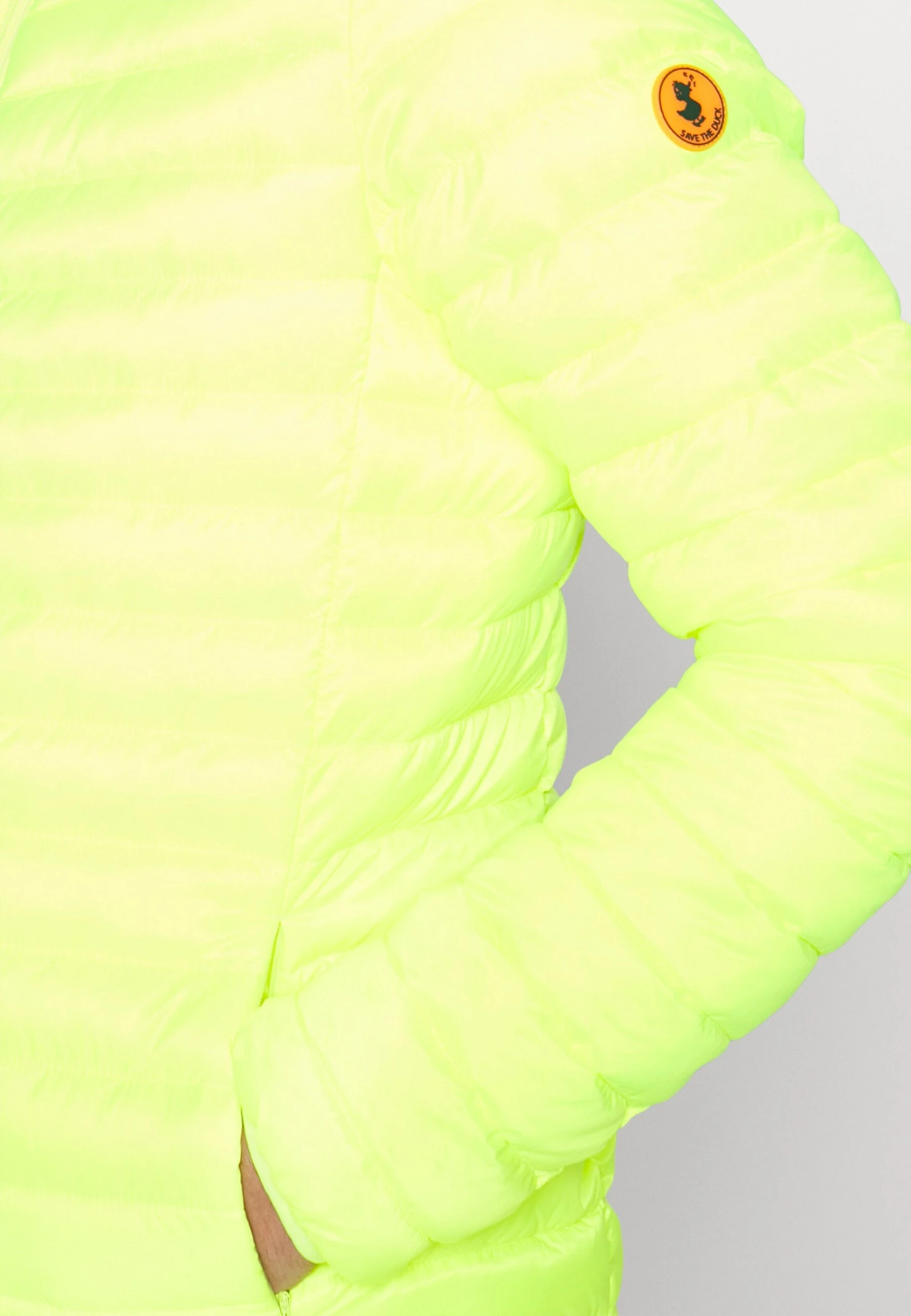 SAVE THE DUCK Helios - Winter Jacket - Fluo Yellow - Image 6