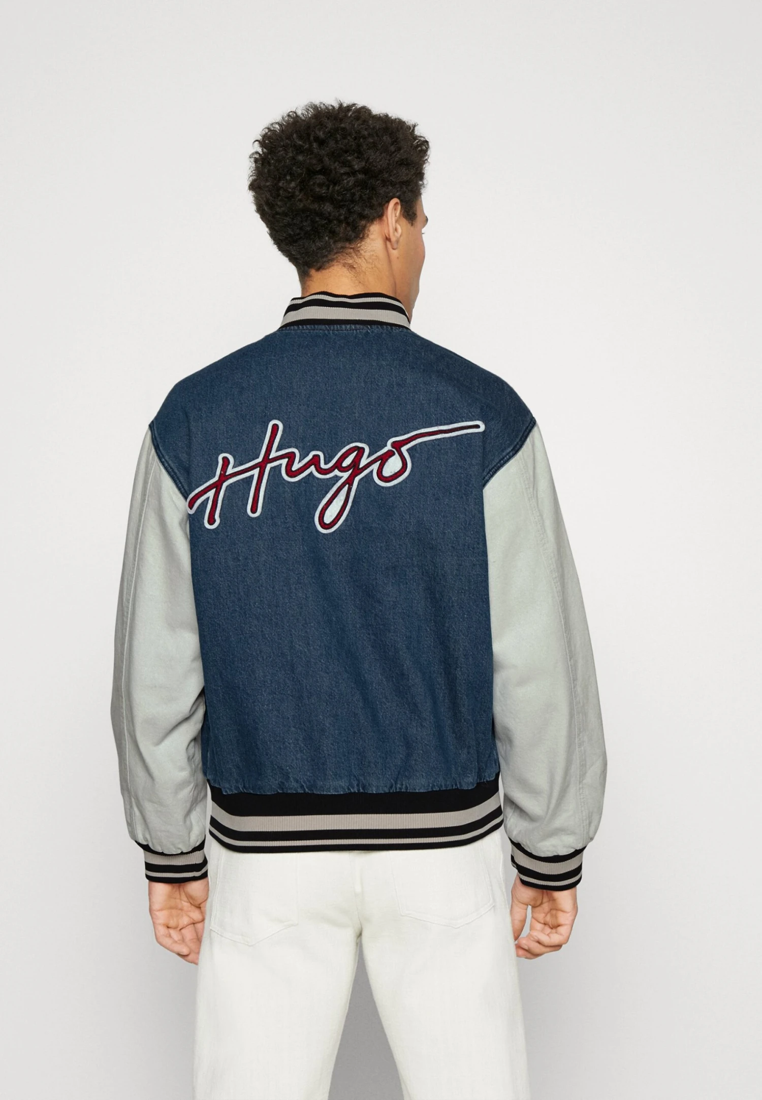 Hugo Bomber Jacket - Bright Blue - Image 3