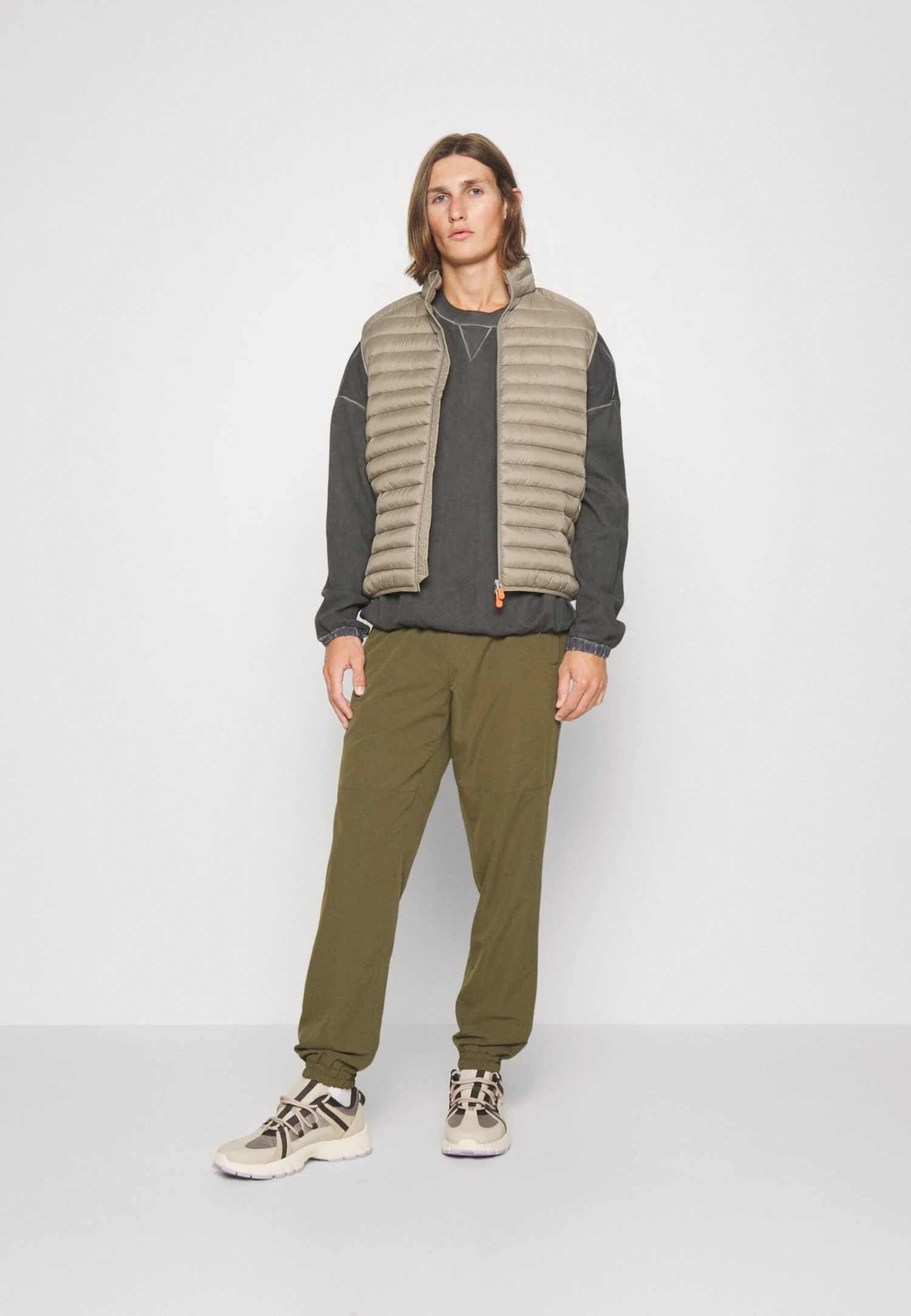 SAVE THE DUCK Adam - Waistcoat - Elephant Grey - Image 2