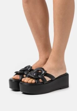 Coach Everette - Heeled Mules - Black