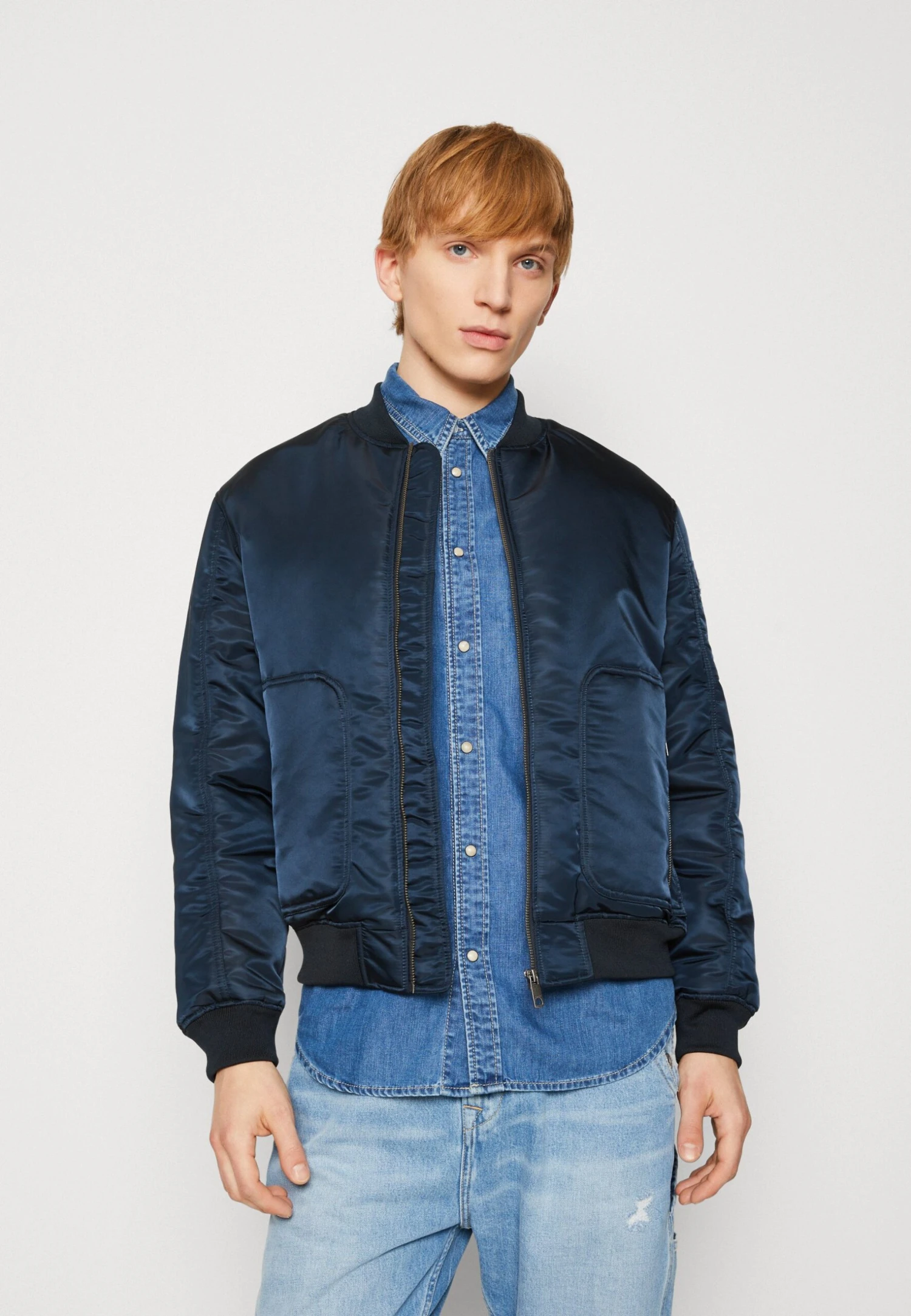 ESPRIT Bomber Jacket - Petrol Blue