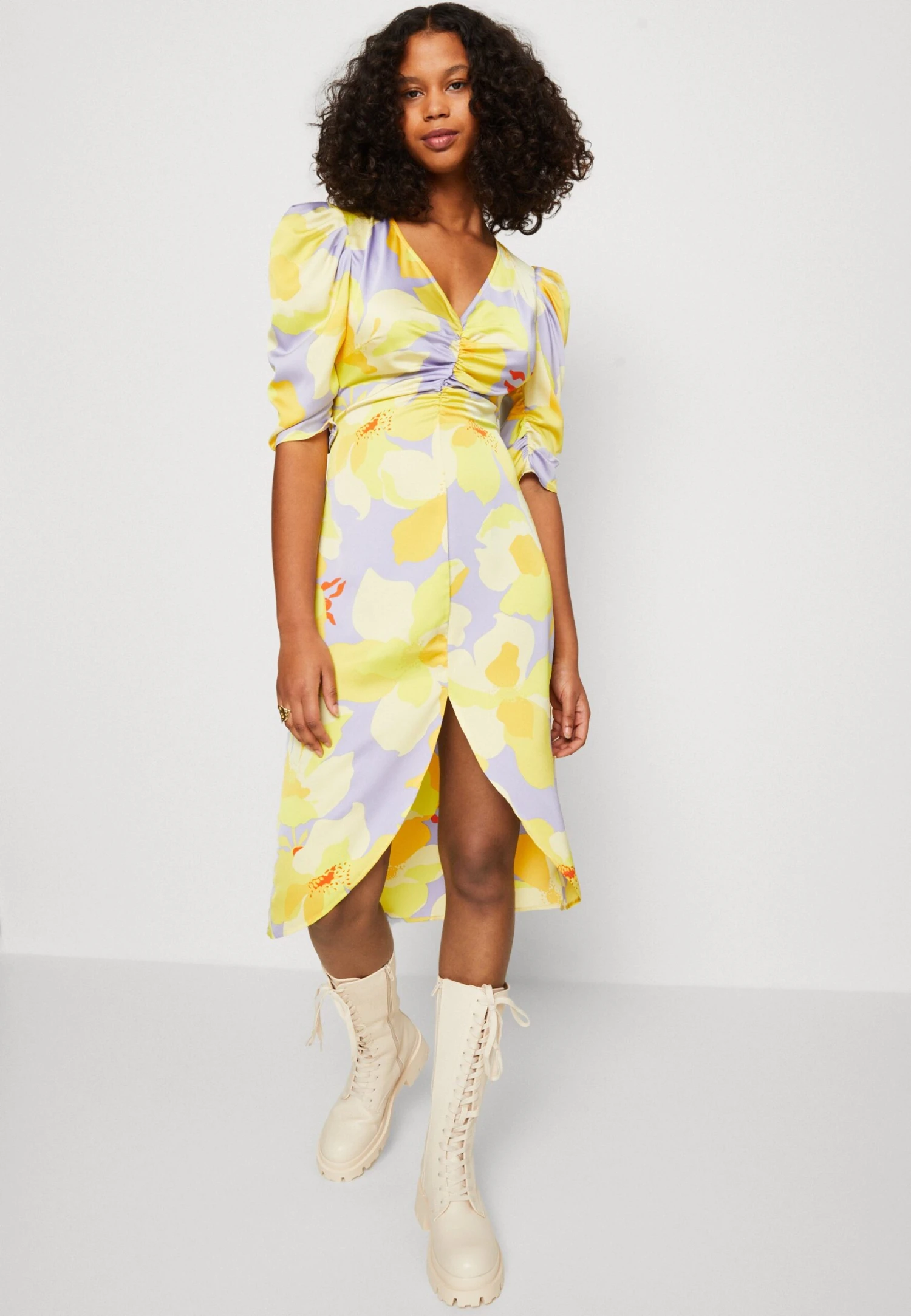 Vila Vijohanna Midi Dress - Cocktail Dress / Party Dress - Sweet Lavender - Image 4