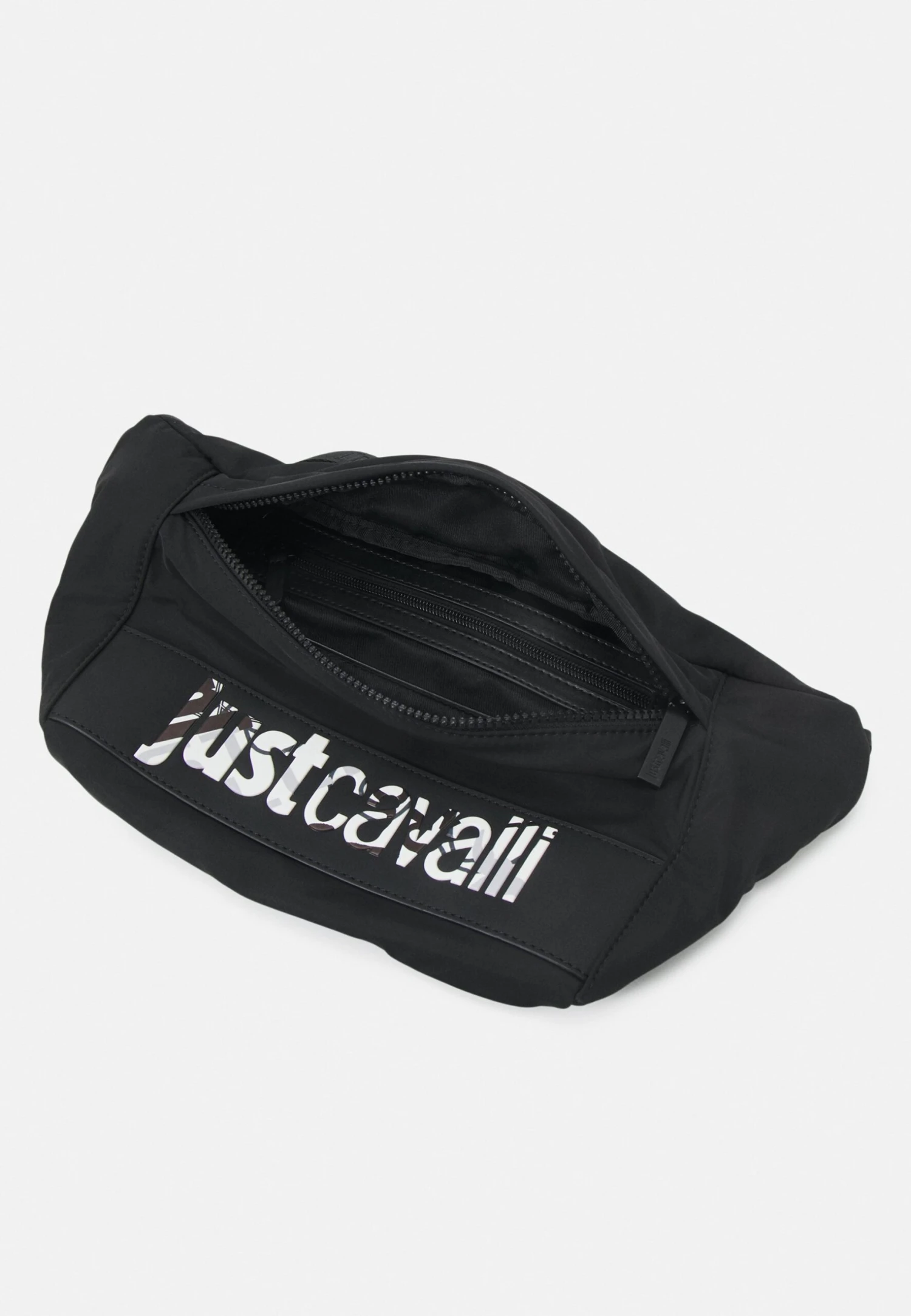 JUST CAVALLI Range Logo - Bum Bag - Black - Image 3