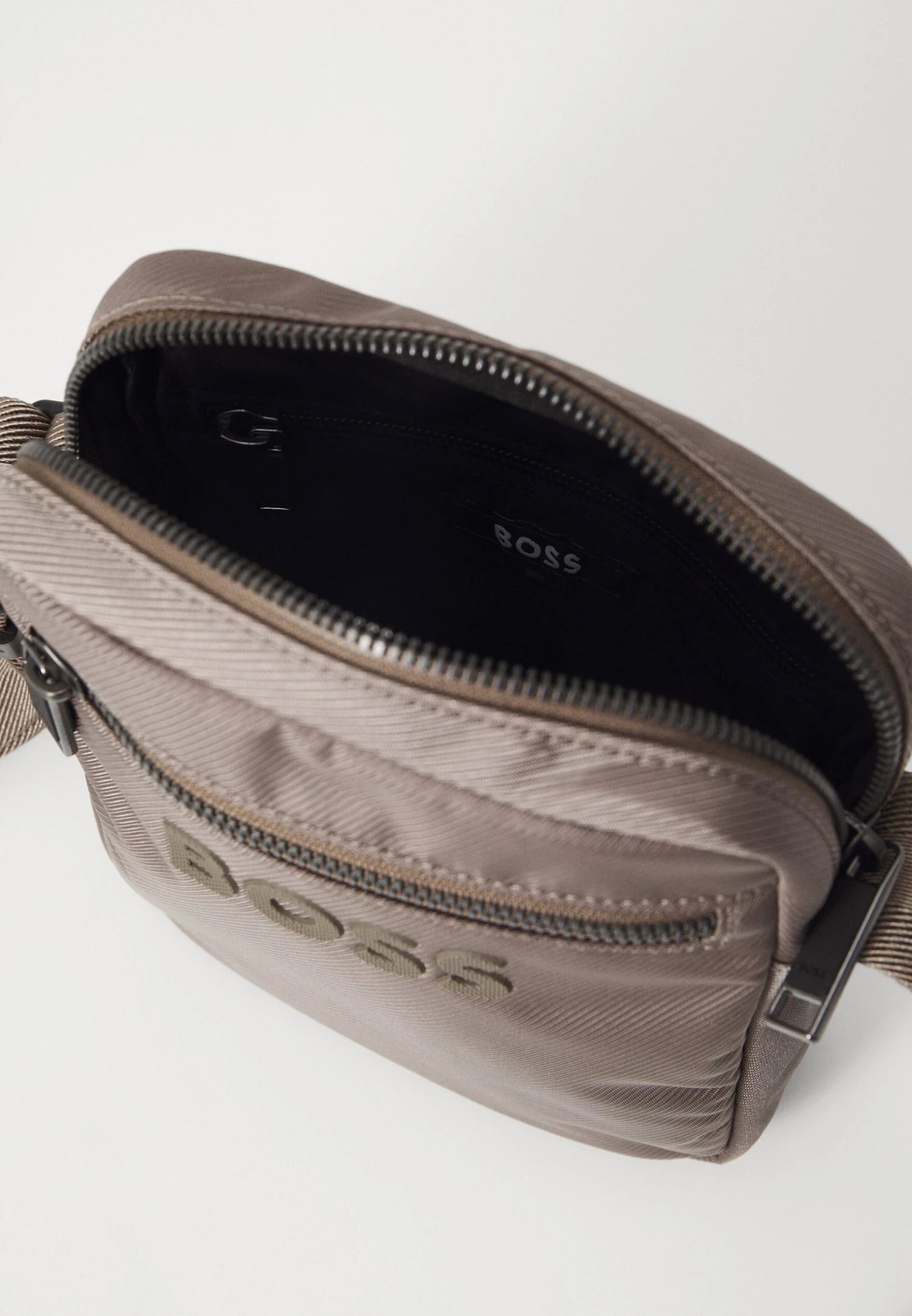 Boss CATCH ZIP - Cross Body Bag - Open Green - Image 3