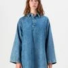 Pieces PCKENYA A-SHAPE NOOS BC - Denim Dress - Medium Blue Denim