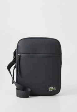Lacoste FLAT CROSSOVER BAG UNISEX - Cross Body Bag - Eclipse