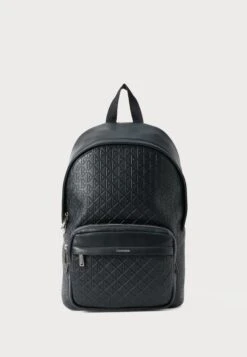 Calvin Klein EMBOSSED EMBLEM - Rucksack - Black