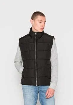 Only & Sons Onsmelvin Life Puffer Vest - Waistcoat - Black