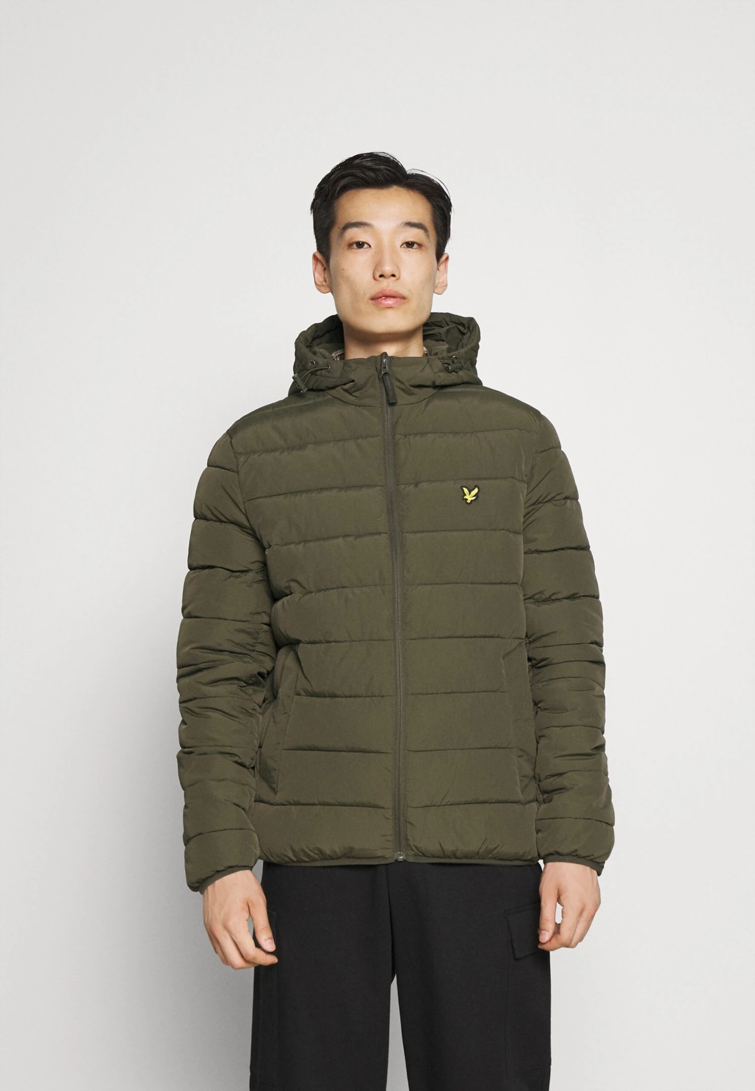 Lyle & Scott Lightweight Puffer Jacket - Light Jacket - Olive