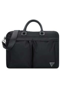 Guess Certosa Nyln Mlt Pckt Work - Briefcase - Black