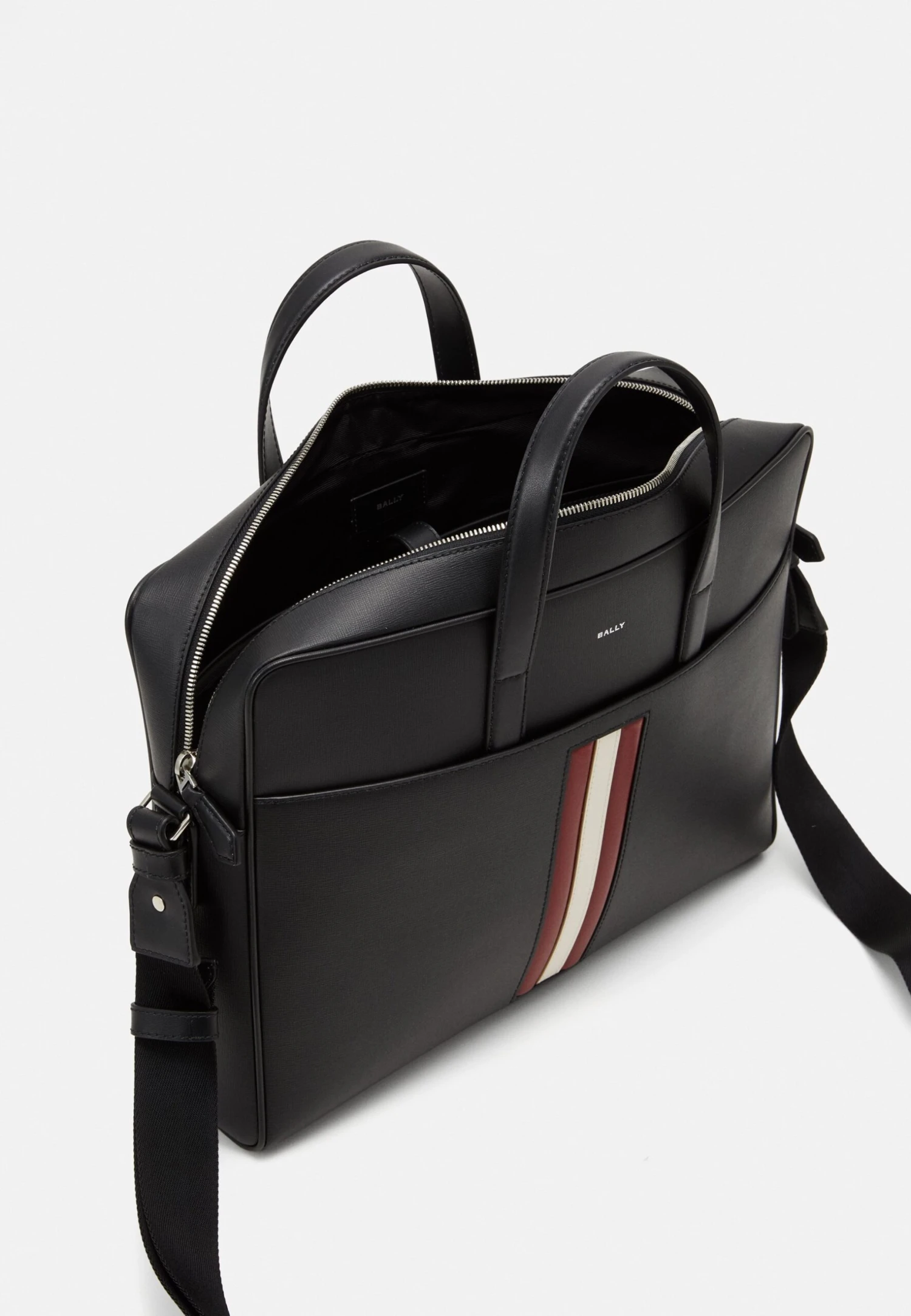 Bally MYTHOS BRIEF - Briefcase - Black/red - Image 6