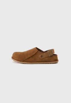 Birkenstock LUTRY PREMIUM LEVE DARK TEAN - REGULAR - Clogs - Dark Tea