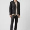 AllSaints Exclusive- Leather Jacket - Black