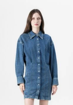 Wrangler DRESS - Denim Dress - Sapphire Trace