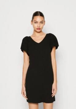 ONLY Onlleelo V-Neck - Shift Dress - Black