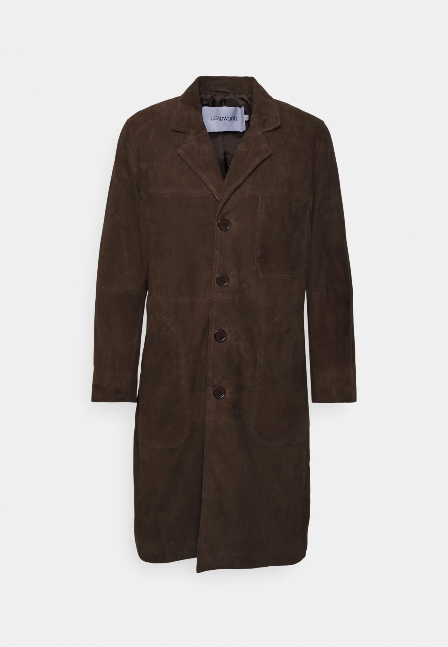 Painter Coat Suede - Leather Jacket - Brown - Image 5