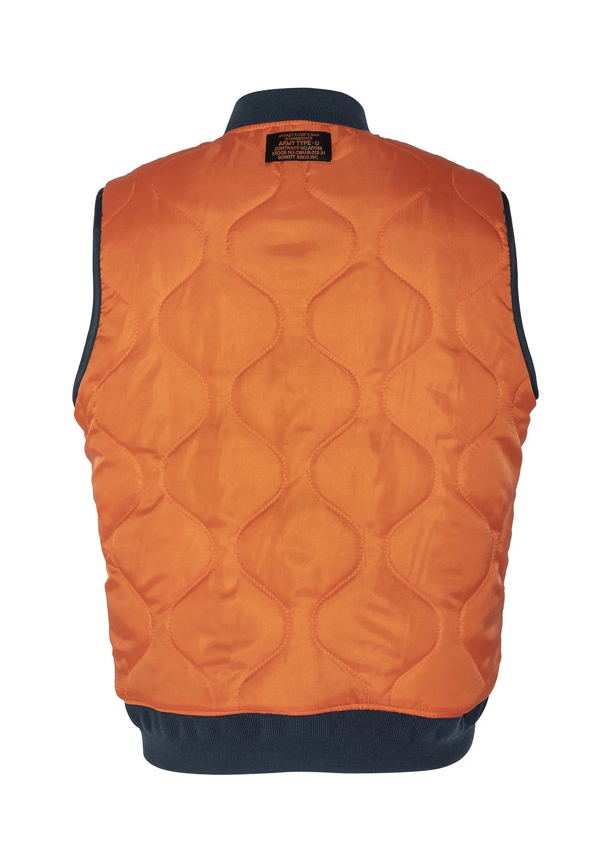 Schott Ma-1 - Waistcoat - Bleu Marine - Image 4