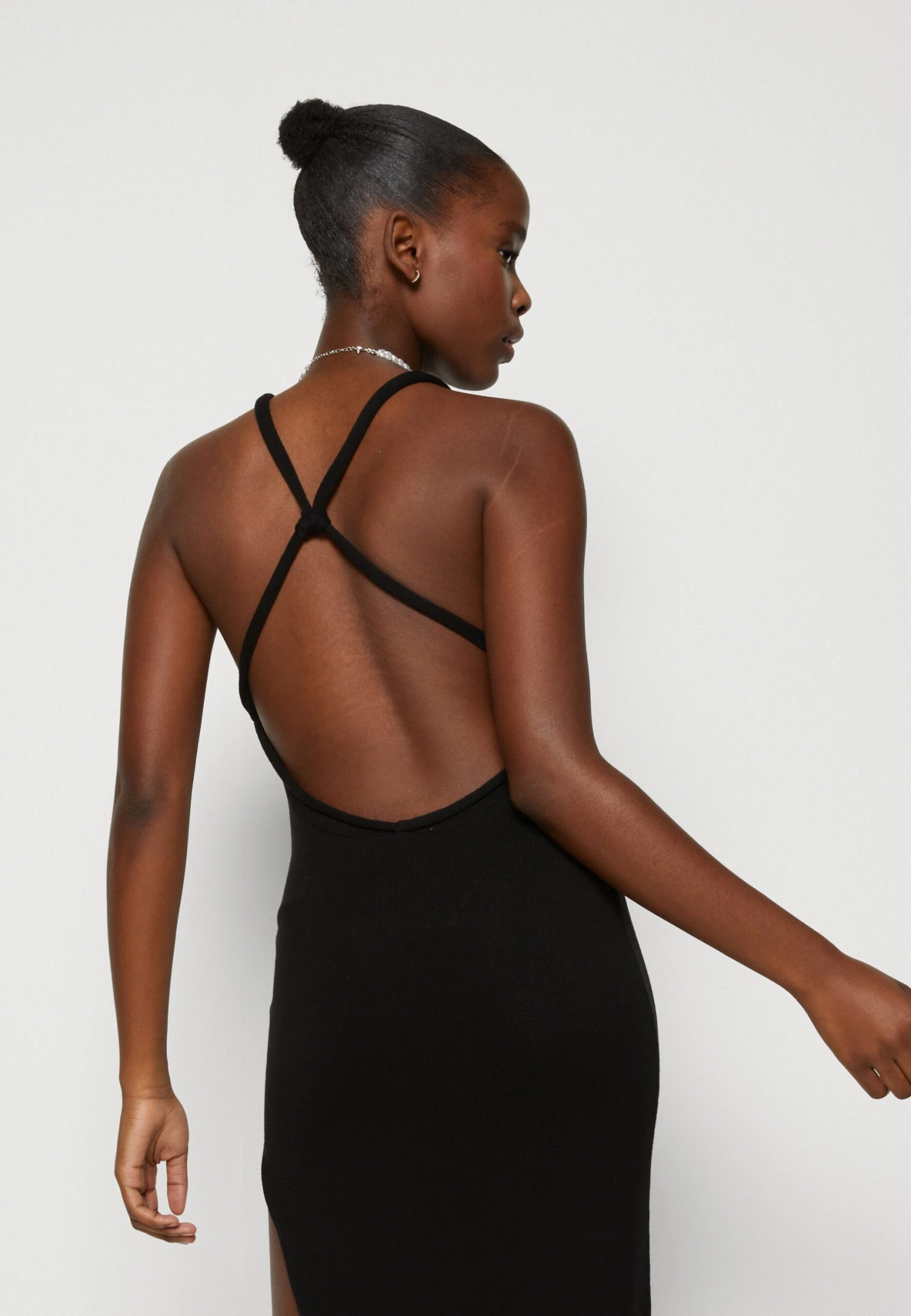 BEC + BRIDGE Maggie Crossback Dress - Jumper Dress - Black - Image 4