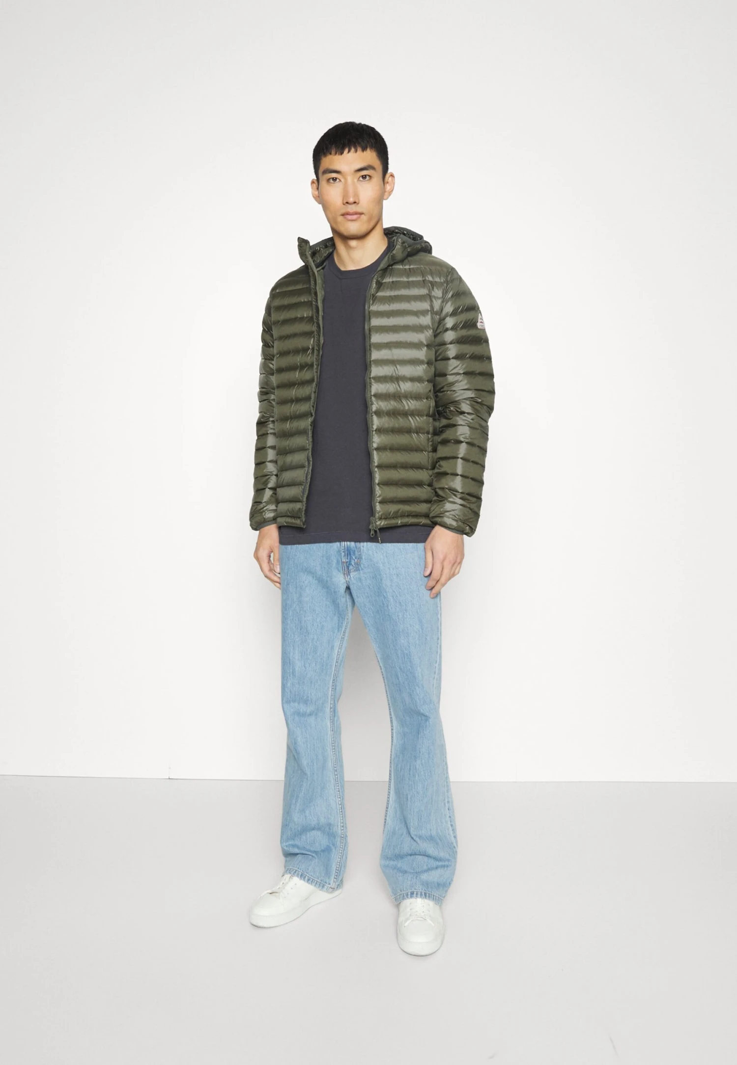 Pyrenex Bruce Hooded - Down Jacket - Deep Khaki - Image 2