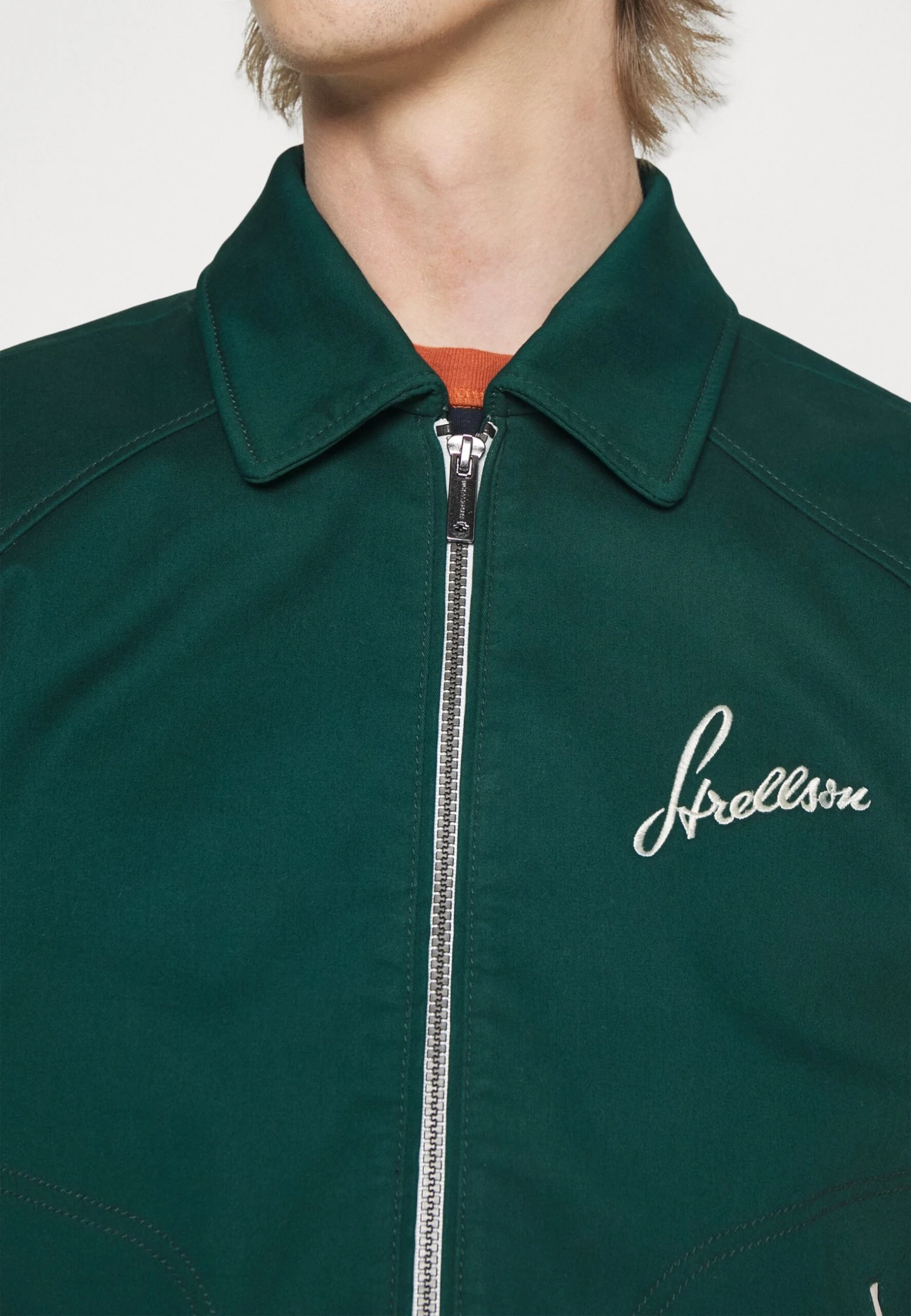 Strellson Broids - Bomber Jacket - Dark Green - Image 6