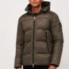 Aziri Short Puffer Jacket - Winter Jacket - Khaki