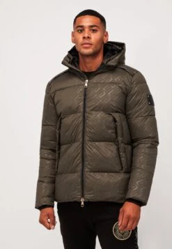 Aziri Short Puffer Jacket - Winter Jacket - Khaki