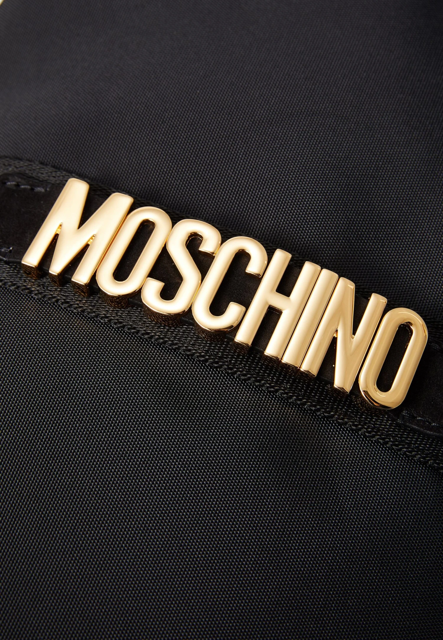 MOSCHINO BORSA - Weekend Bag - Nero/nero - Image 9