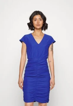 Vila Vipartina Capsleeve Short Dress - Jersey Dress - Mazarine Blue