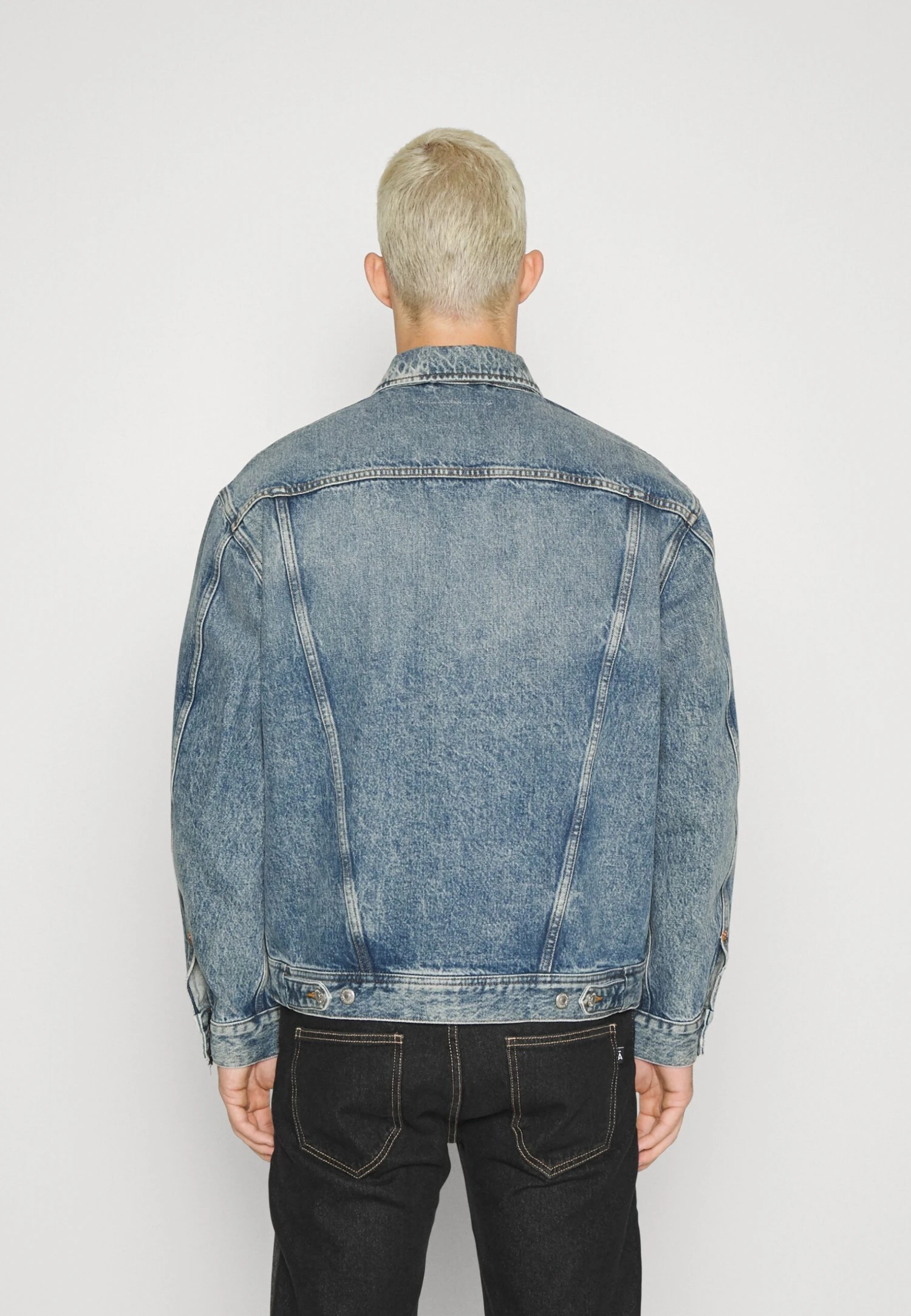 DRYKORN Majid - Denim Jacket - Blue - Image 4