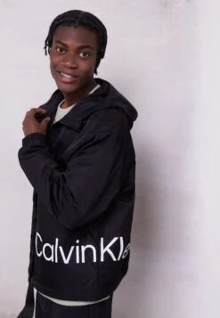 Calvin Klein Jeans Colorblock Jacket - Summer Jacket - Black