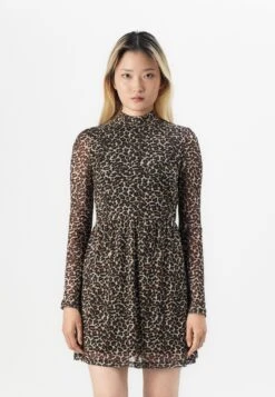 ONLY ONLERICA LIFE HIGH NECK DRESS - Cocktail Dress / Party Dress - Pumice Stone