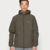 Lyle & Scott Through Hooded - Summer Jacket - Olive