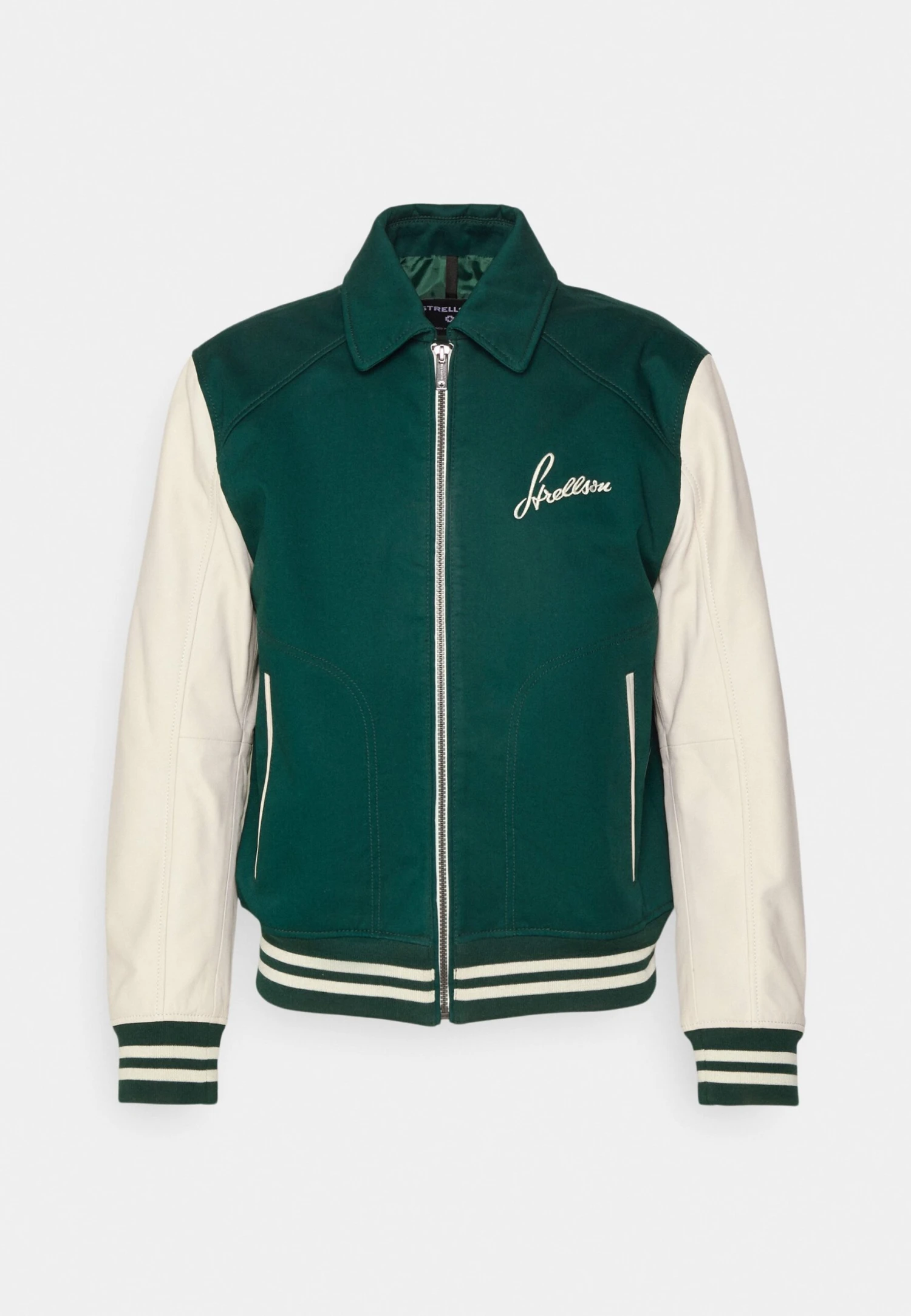 Strellson Broids - Bomber Jacket - Dark Green - Image 5