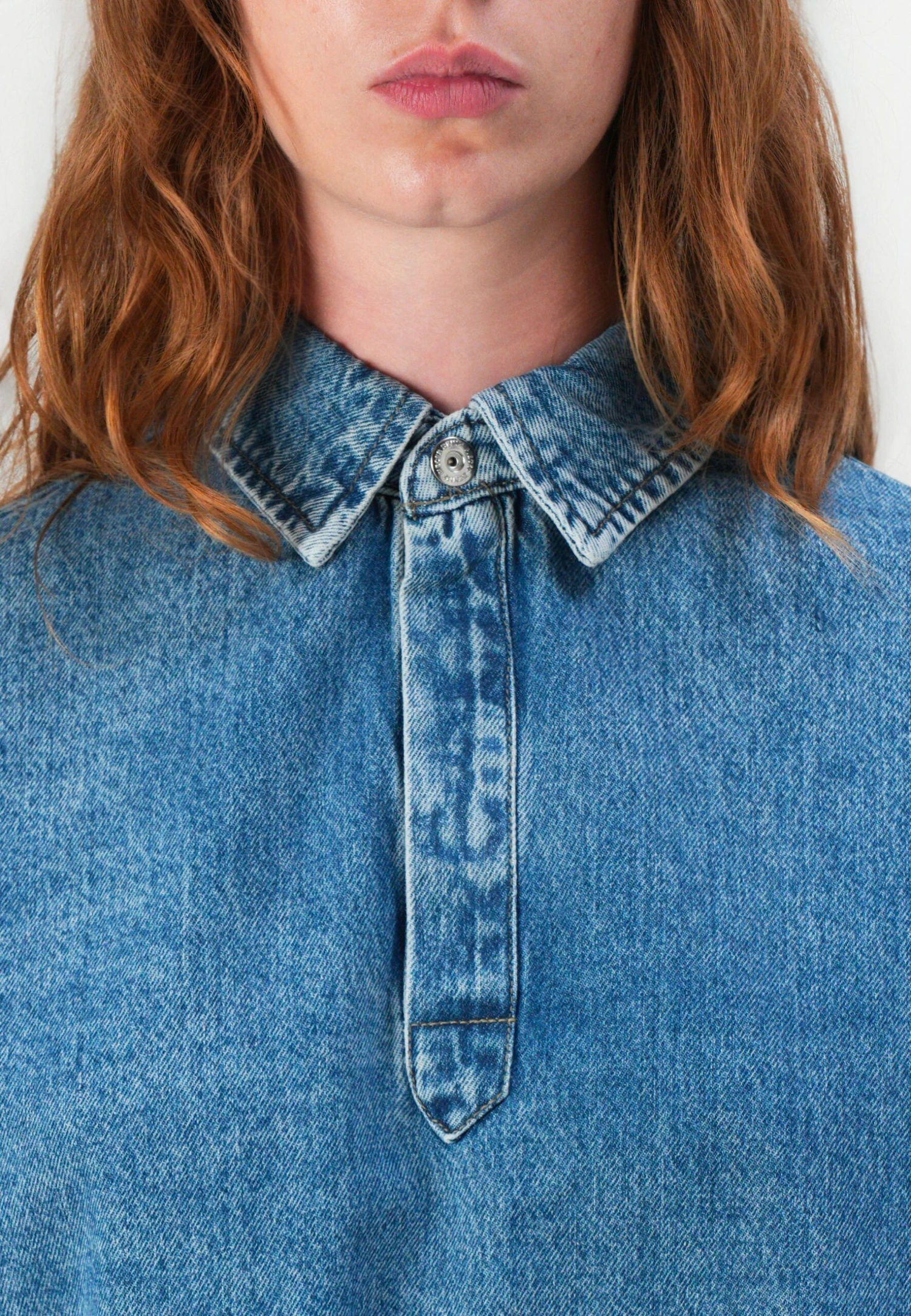 Pieces PCKENYA A-SHAPE NOOS BC - Denim Dress - Medium Blue Denim - Image 6