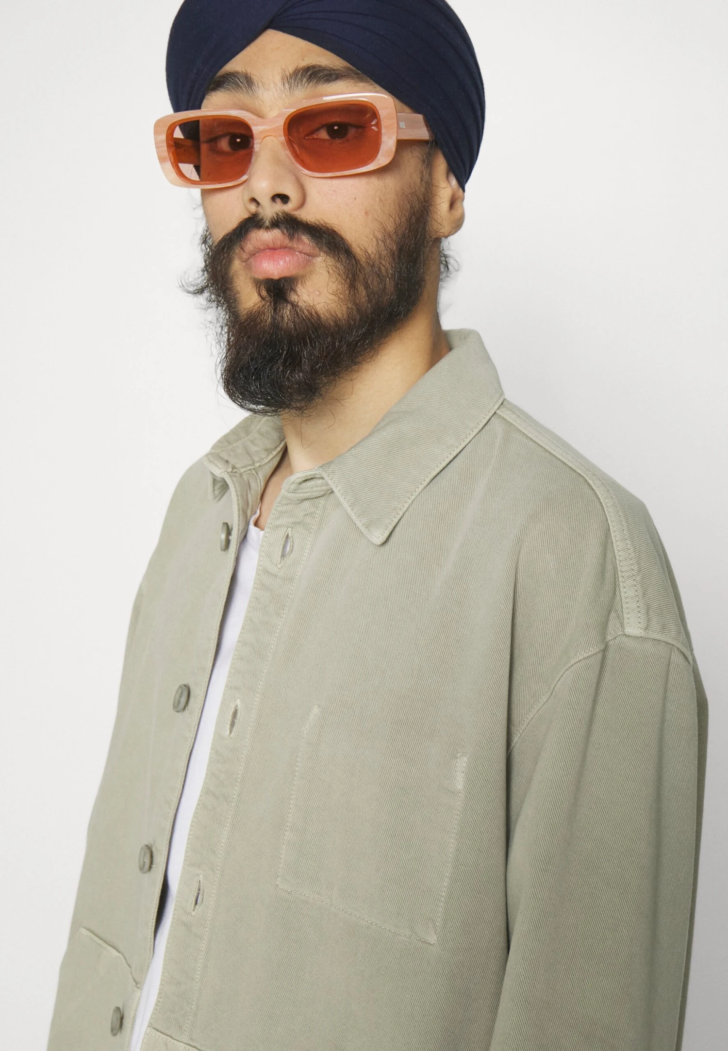 DRYKORN Duard - Denim Jacket - Green - Image 5