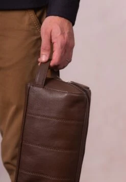 Wash Bag - Brown