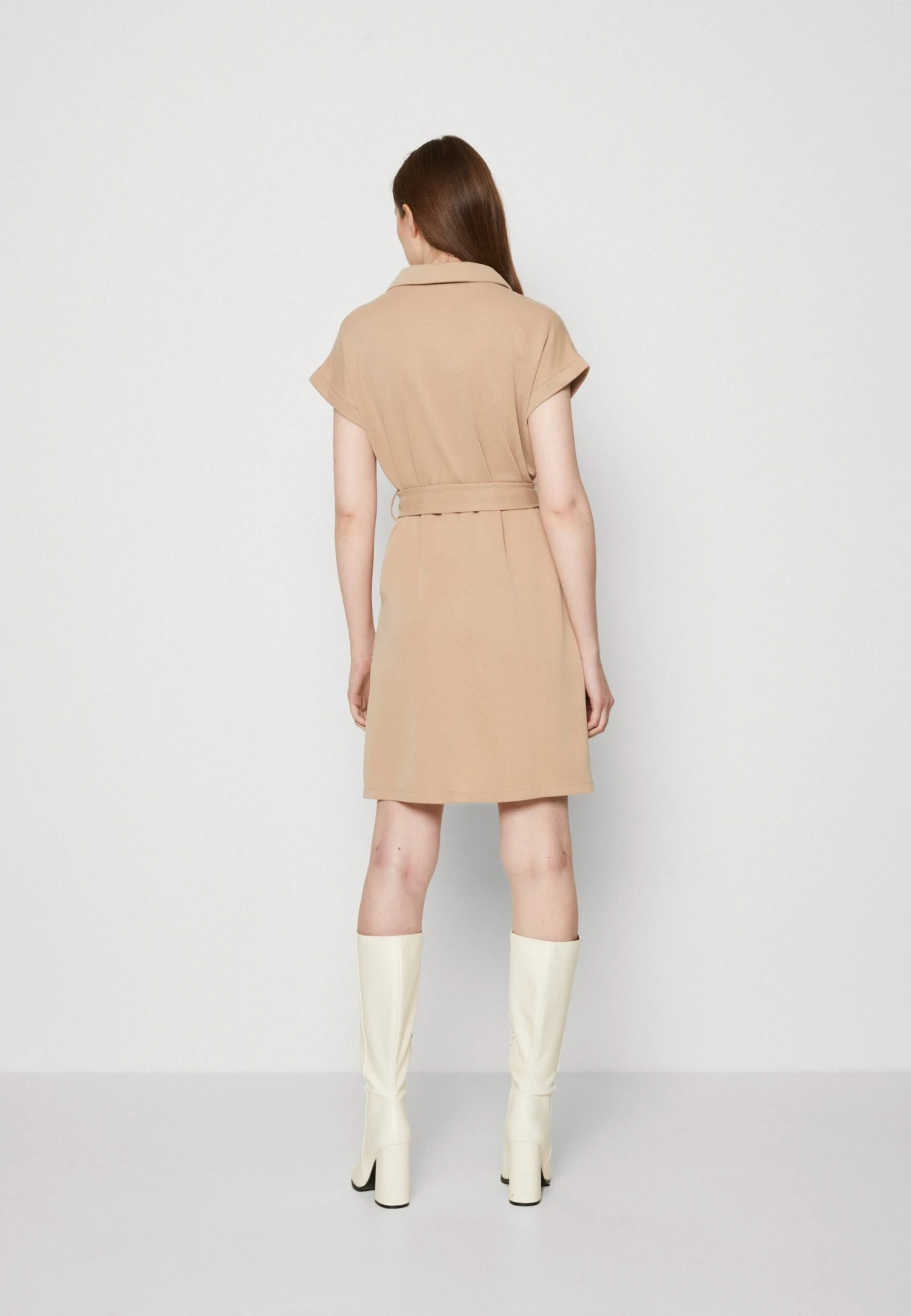 ESPRIT Dress - Jersey Dress - Taupe - Image 3