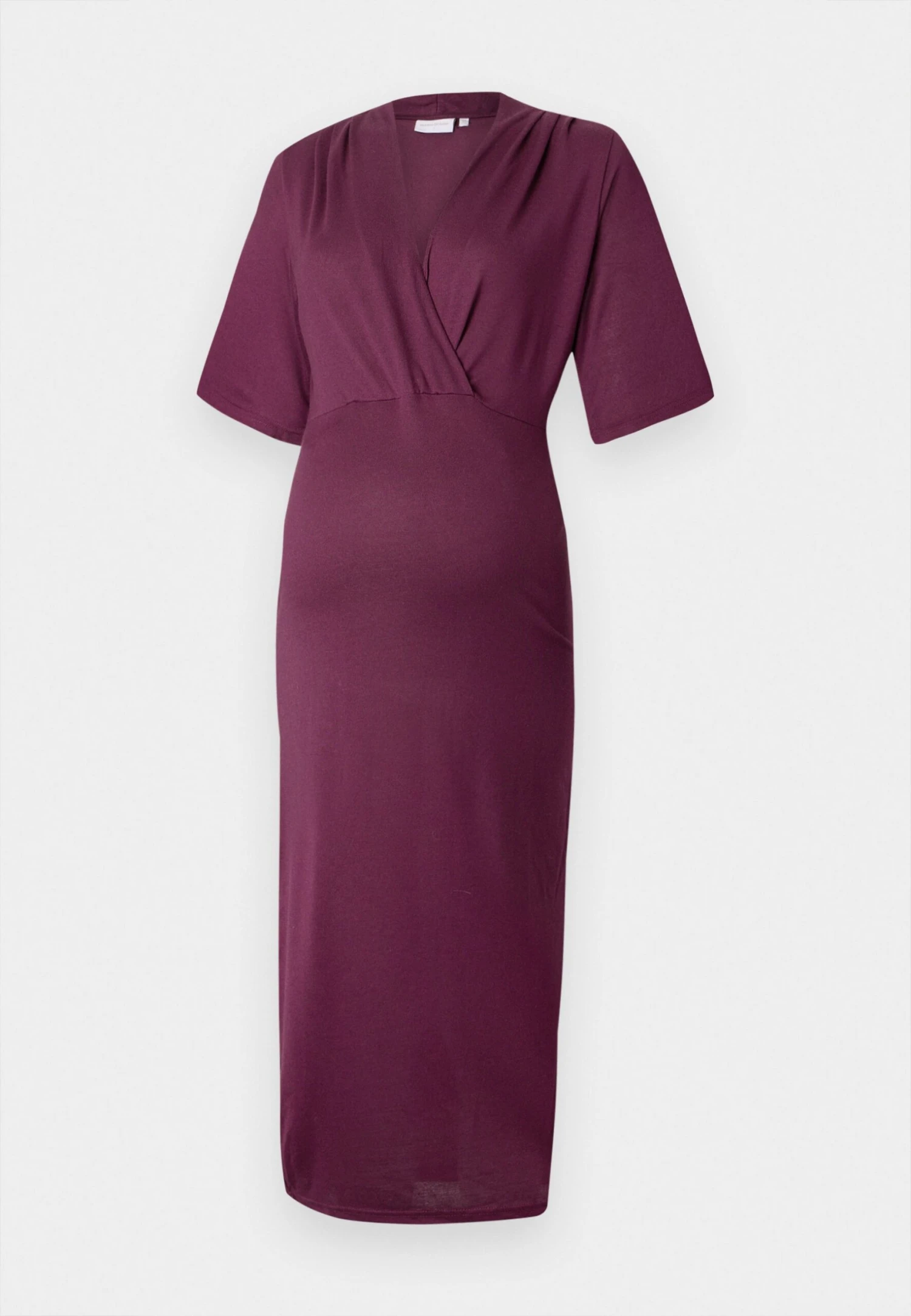 Mamalicious MLMAEVE TESS MIDI DRESS - Jersey Dress - Winetasting - Image 5