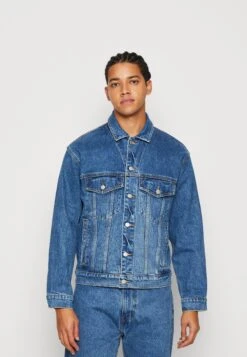 Abercrombie & Fitch Trucker - Denim Jacket - Medium Indigo