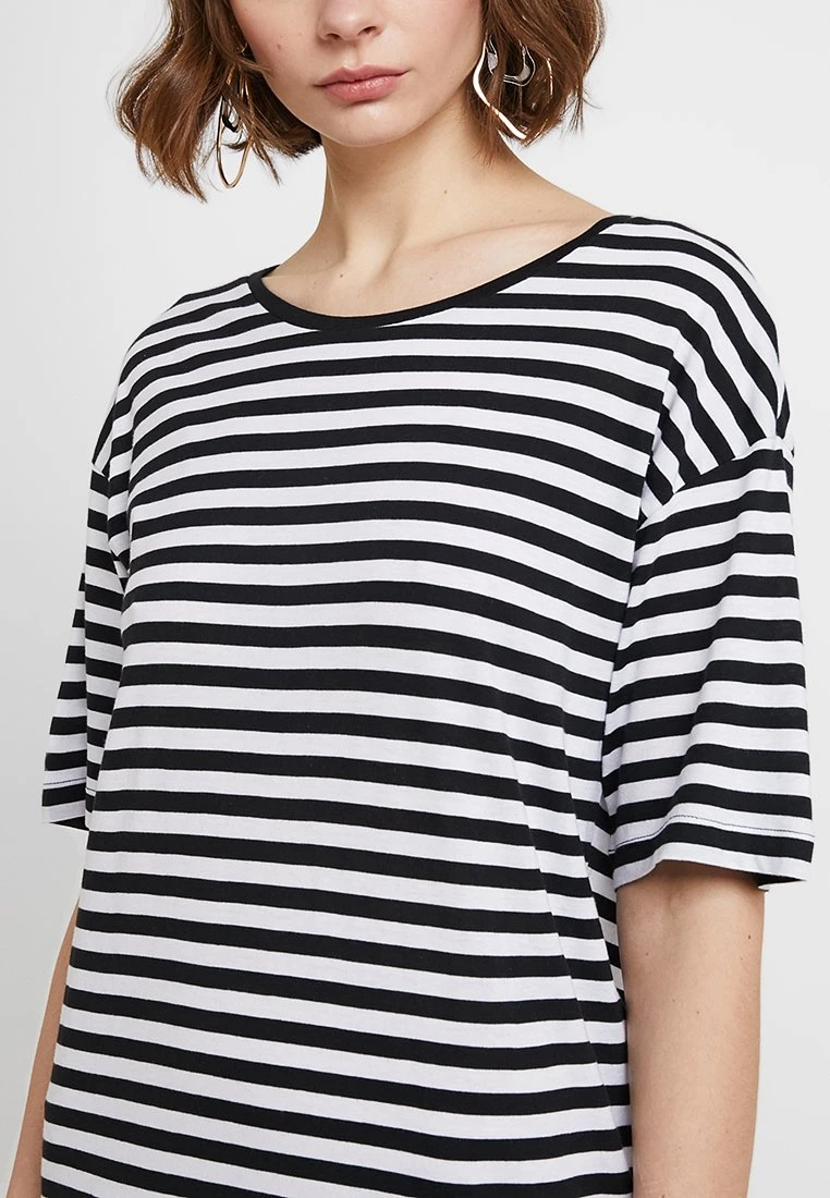 Noisy May Den 2/4Noos - Day Dress - Black/Bright White - Image 5