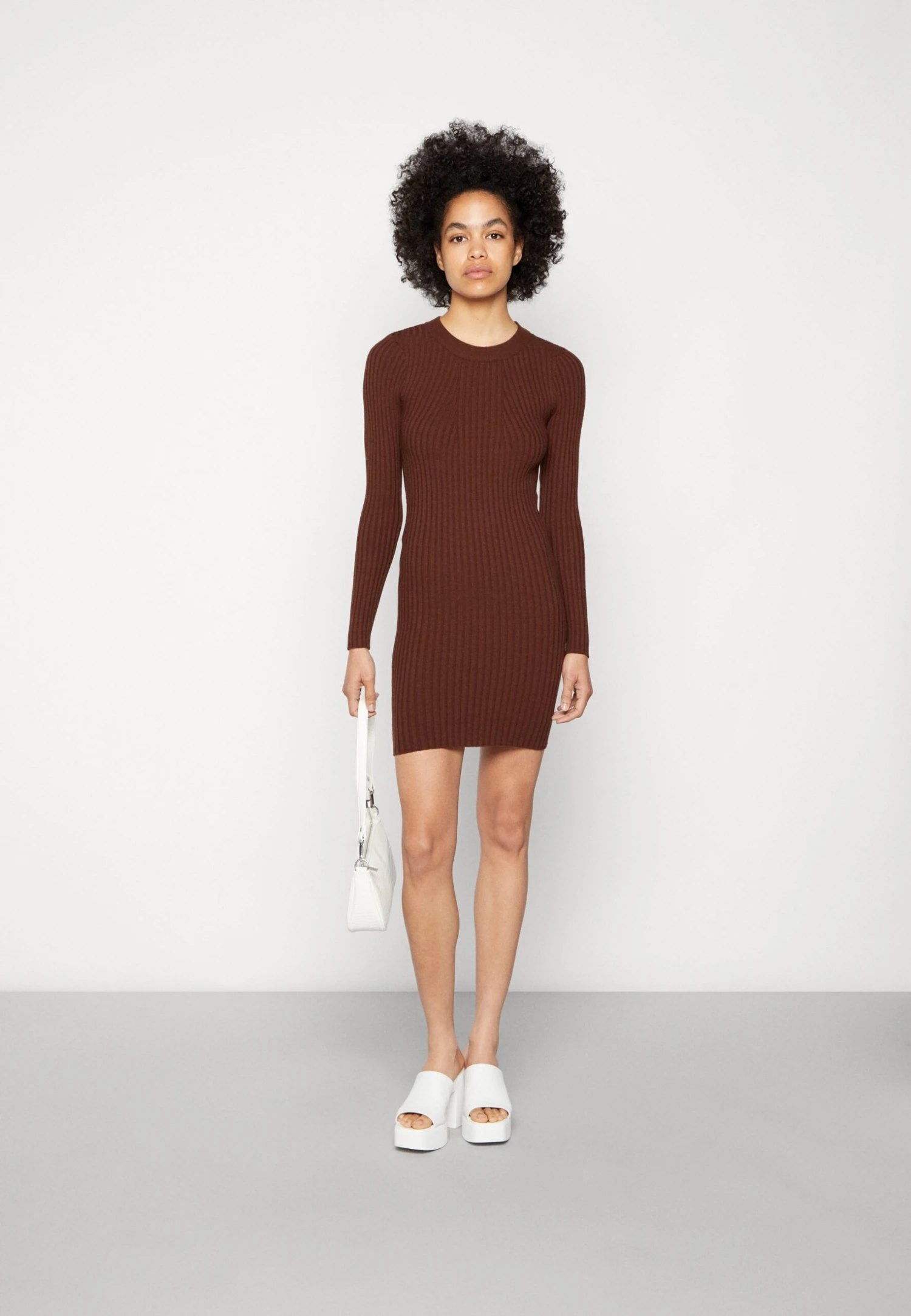 Pieces Pccrista O Neck Dress - Jumper Dress - Image 2