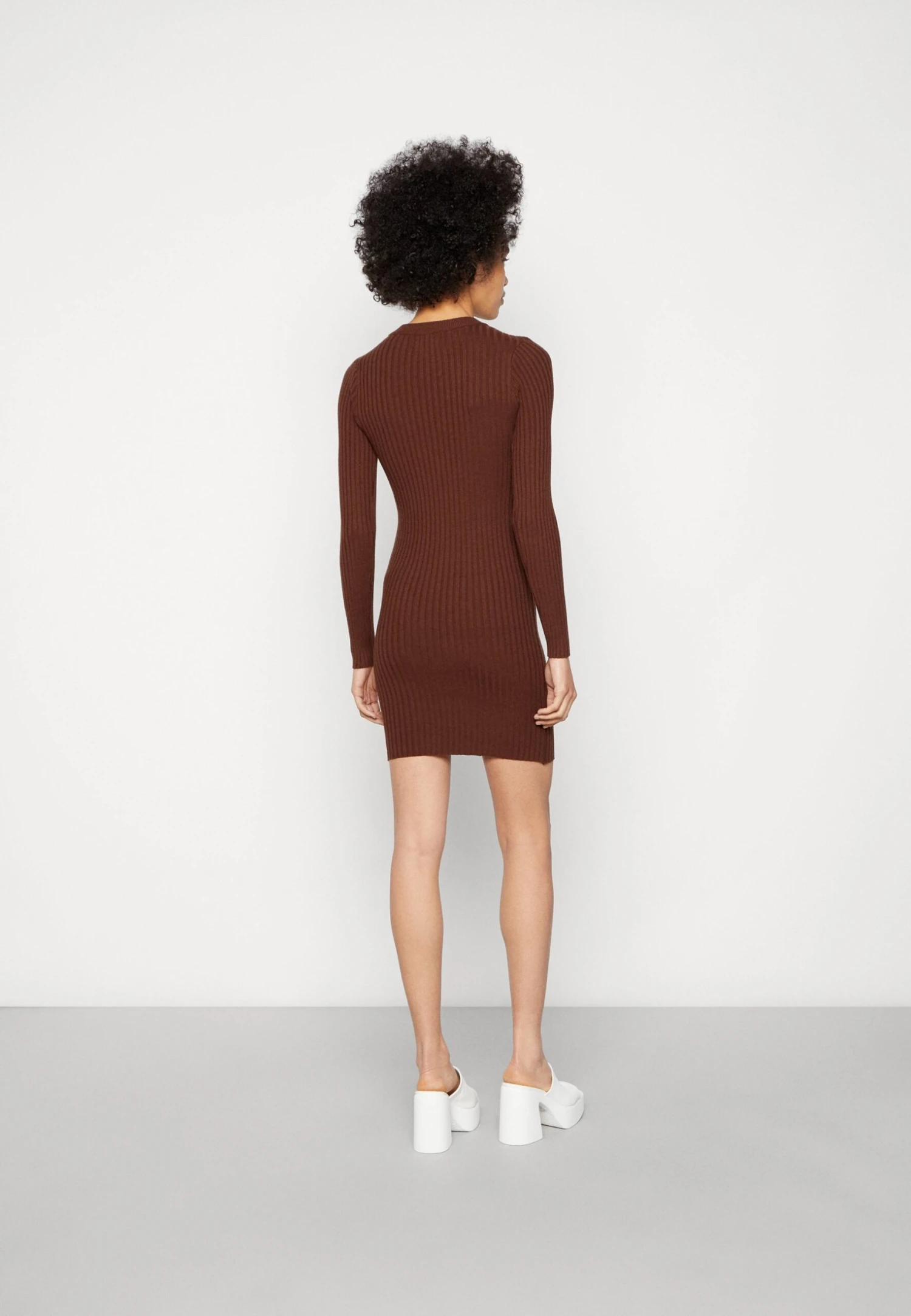 Pieces Pccrista O Neck Dress - Jumper Dress - Image 3