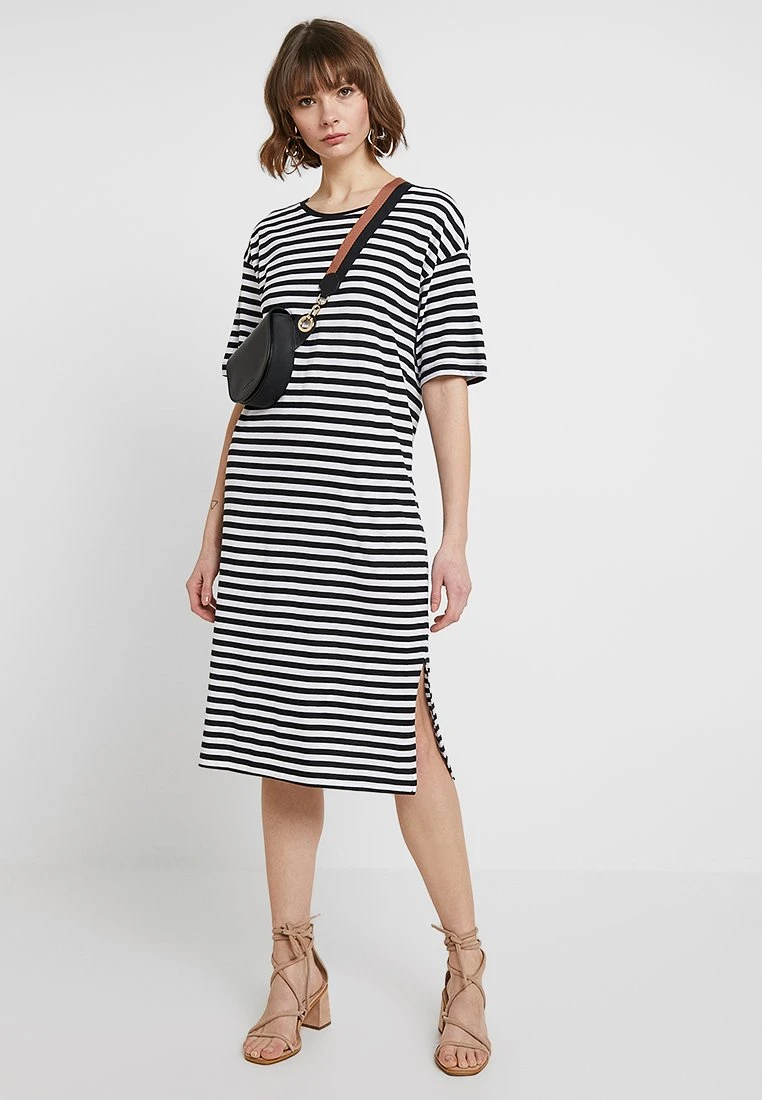 Noisy May Den 2/4Noos - Day Dress - Black/Bright White - Image 2