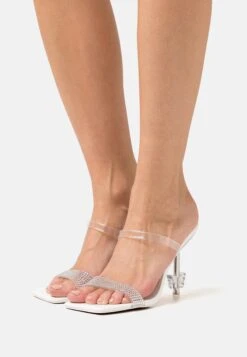 Call It Spring Vegan Papillon - Heeled Mules - White