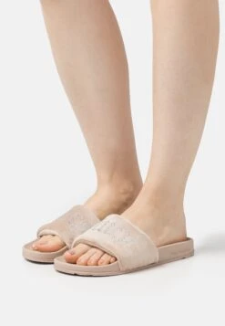 Juicy Couture Dani Strap Slider - Mules - Taupe