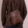MESSENGER EXPLORER - Cross Body Bag - Brown